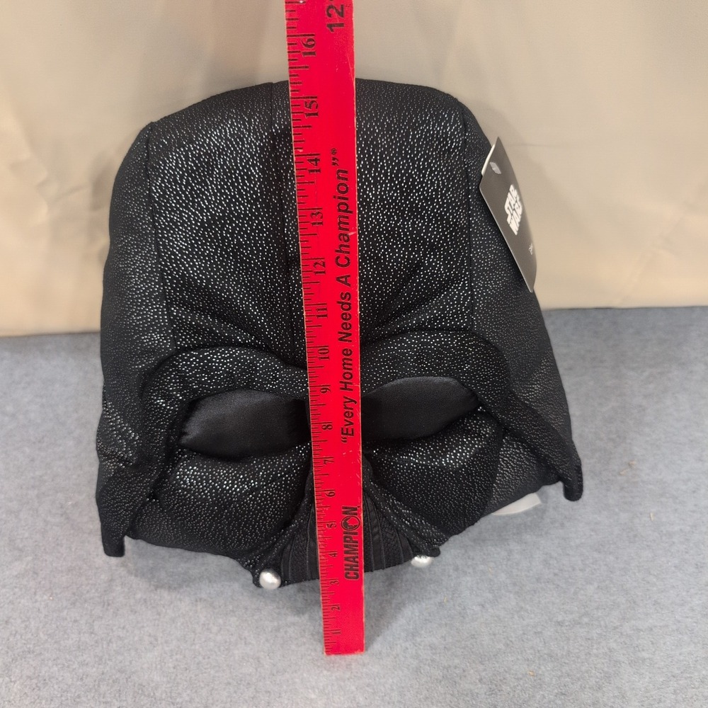 Star‎ Wars Darth Vader Pillow Plush Stuffed Toy Glitter Sparkle Black Disney - Picture 2 of 5